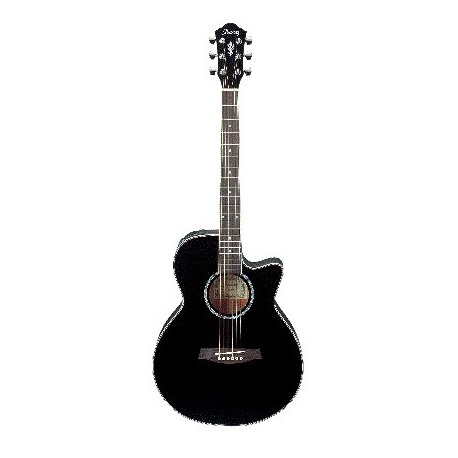 Guitarra Electroacustica Ibanez Negra (AEG10E-BK) - Envío Gratuito