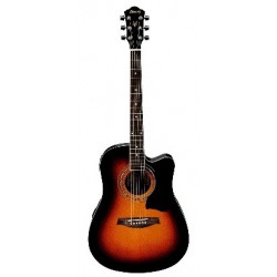 Guitarra Electroacustica Ibanez V (V205SECE-VS) - Envío Gratuito