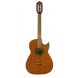 Guitarra Acustica Con Resaque Gilb Natural - Envío Gratuito