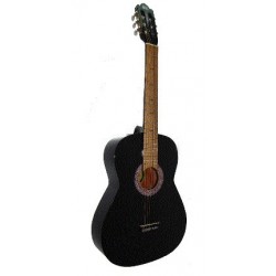 Guitarra Acustica Gilb 3/4 Tercerola Negro - Envío Gratuito