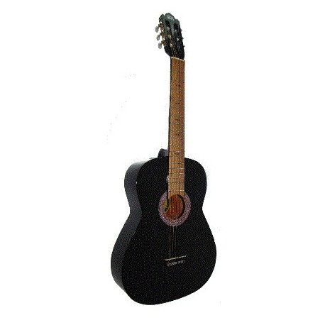 Guitarra Acustica Gilb 3/4 Tercerola Negro - Envío Gratuito