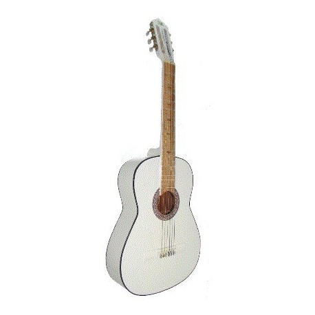 Guitarra Acustica Gilb 3/4 Tercerola Blanca - Envío Gratuito