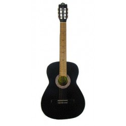 Guitarra Acustica Gilb Negra - Envío Gratuito