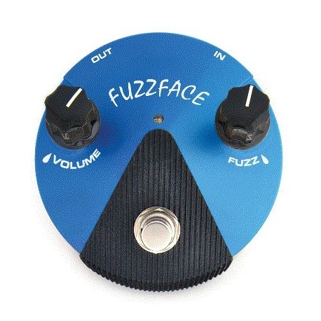 Pedal de Efectos Dunlop Fuzz Face Silicon (FFM1) - Envío Gratuito