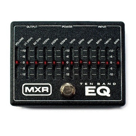 Pedal de Efectos Dunlop MXR Ten Band EQ (M108) - Envío Gratuito