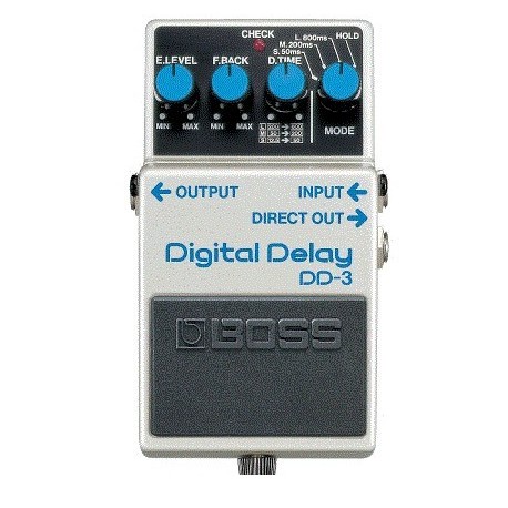 Pedal de Efectos Boss Digitaldelay (DD-3) - Envío Gratuito