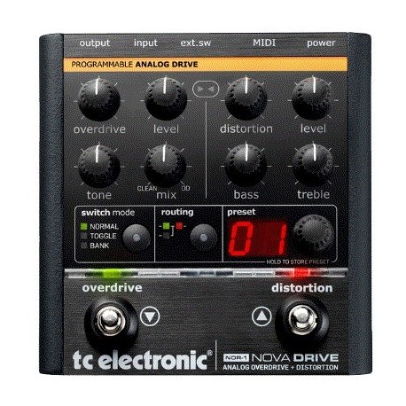 Pedal T.C. Electronic Para Guitarra Ndr-1 Drive (VATCENDR1) - Envío Gratuito