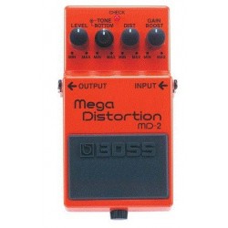 Pedal de Efectos Boss Mega Distortion (MD-2) - Envío Gratuito