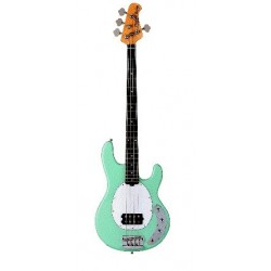 Bajo Electrico Sterling By Musicman Verde Con Funda (RAY34CA-MG) - Envío Gratuito