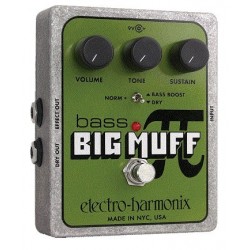 Pedal Bass Big Muff Pi Distortion/Sustainer (BASS BIG MUFF PI) - Envío Gratuito