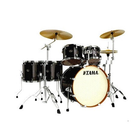 Bateria Tama Silverstar 6 piezas Negra Con Atriles (VK62S-HMB) - Envío Gratuito