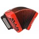 Acordeon de Botones Hohner Rey del Vallenato Sol (Diferentes Colores) - Envío Gratuito