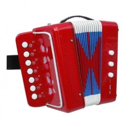 Acordeon de Botones Infantil Diferentes Colores (ACIF) - Envío Gratuito