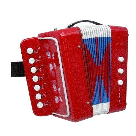 Acordeon de Botones Infantil Diferentes Colores (ACIF) - Envío Gratuito