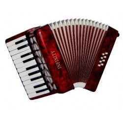 Acordeon de Teclas Infinity Sol Rojo (M2000) - Envío Gratuito