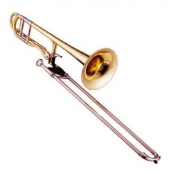 Trombon de Vara Sib/Fa Jupiter Laqueado (JSL-538L) - Envío Gratuito