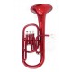 Saxor Alto Mib Silvertone Rojo (SLSR002) - Envío Gratuito