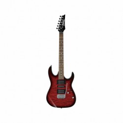 IBANEZ GUITARRA ELEC. RX ROJA TRANSP. SOMB. MOD. GRX70QA-TRB  - Envío Gratuito