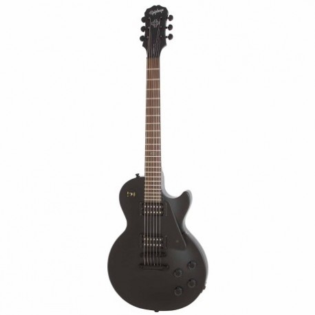 Guitarra Eléctrica EPIPHONE Gothic LP Studio Black Satin Bk Hdwe ENL1PBBH1 - Envío Gratuito