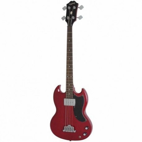 Guitarra Eléctrica EPIPHONE EB-0 Bass (1 P/U) Cherry Ch Hdwe  EBG0CHCH1 - Envío Gratuito