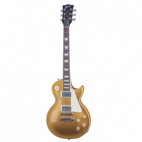 Guitarra Eléctrica GIBSON LP Standard 2016 HP Gold Top HLPNSTDGTCH1 - Envío Gratuito