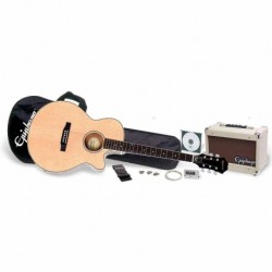 Guitarra Eléctrica GIBSON PR-4E Acoustic Electric Player Pack PPGR-EEP4NACH1 - Envío Gratuito