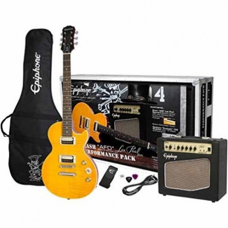 Guitarra Eléctrica EPIPHONE Slash AFD Les Paul Performance Paquete(US-115V) PPGS-ENA2AANH3-US - Envío Gratuito