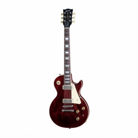 Guitarra Eléctrica GIBSON LES PAUL DELUXE 2015 WINE RED GIBSO LPD15WRNH1 - Envío Gratuito