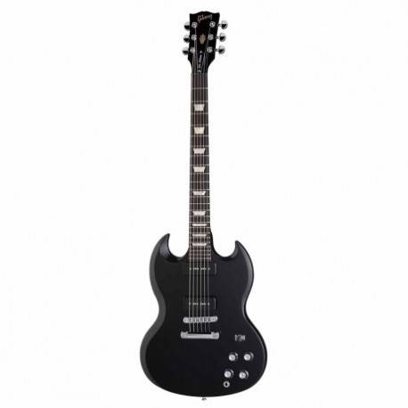 Guitarra Eléctrica GIBSON SG 50´TRIBUTE EBONY VI C/FUN GIBSON  SGTR5E5-CH1 - Envío Gratuito