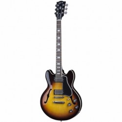 Guitarra Eléctrica EPIPHONE ES-335 STUDIO SEMI-HOLLOW-BODY SUNB ESSD14VSNH1 - Envío Gratuito