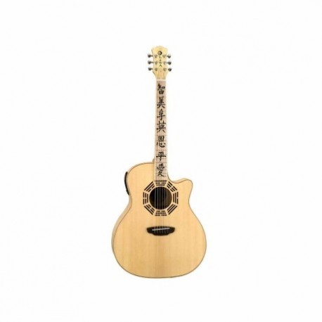 Guitarra Electroacustica LUNA GUITARRA ELECTROACUSTICA LUNA ORACLE ZEN NAT. MOD. OCL ZEN  8202894 - Envío Gratuito