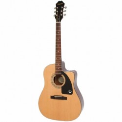 Guitarra Electroacustica EPIPHONE AJ-100ce Nat Ch Hdwe  EE1CNACH1 - Envío Gratuito