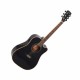 Guitarra Electroacustica CORT GUITARRA ELECTROACUSTICA NGA. C/FUNDA MOD. AD880CE BK  8202917 - Envío Gratuito