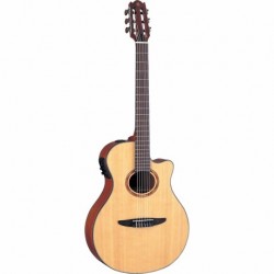 Guitarra Acústica YAMAHA Guitarra EA de cuerdas de nylon caja delgada (color natural y negro) GNTX700 - Envío Gratuito