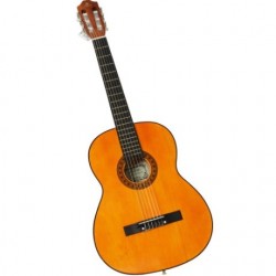 Guitarra Acústica SEGOVIA GUITARRA CLASICA ACUSTICA NATURAL 6 CDAS NYLON  SGLC-14 4-4 - Envío Gratuito