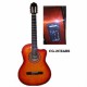 Guitarra Acústica SEGOVIA GUITARRA ELECTRO ACUSTICA AMARILLA C/ROJO DESVANECIDO CLASIC CG-2CEABS - Envío Gratuito