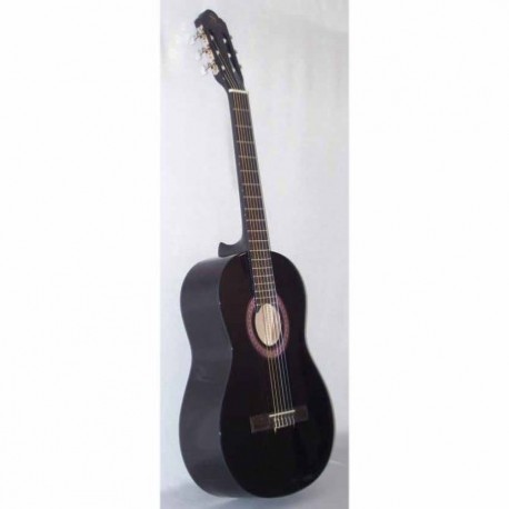 Guitarra Acústica SEGOVIA GUITARRA CLASICA NEGRA  CG-1BK - Envío Gratuito