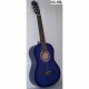 Guitarra Acústica SEGOVIA GUITARRA CLASICA CON RESAQUE AZUL MARINO  CG-1C BL - Envío Gratuito