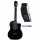 Guitarra Acústica SEGOVIA GUITARRA ELECTRO ACUSTICA NEGRA CLASICA  CG-2CEBK - Envío Gratuito