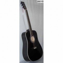 Guitarra Acústica SEGOVIA GUITARRA TEXANA NEGRA 6 CUERDAS 28015 - Envío Gratuito