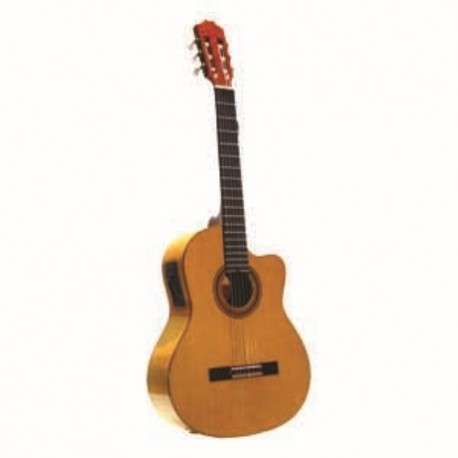 Guitarra Acústica LA SEVILLANA GUITARRA LA SEVILLANA E/ACUSTICA MS71CEQ  ISSEVMS71CEQ - Envío Gratuito