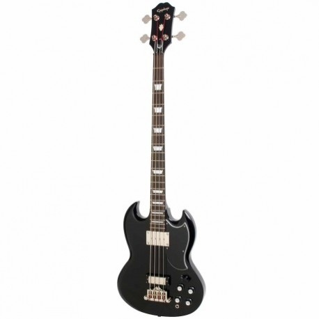 Bajo Eléctrico EPIPHONE EB-3 Bass (2 P/U) Ebony Ch Hdwe EBG3EBCH1 - Envío Gratuito