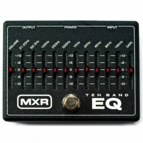 Efectos para Guitarra DUNLOP PEDAL EFECTO DUNLOP MXR TEN BAND EQ MOD. M108  8302627 - Envío Gratuito