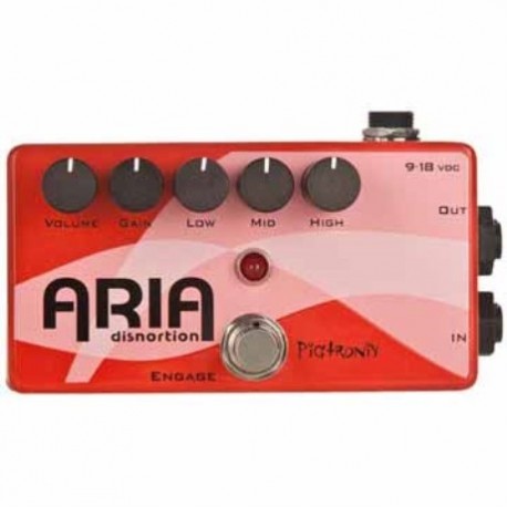 Efectos para Guitarra PIGTRONIX PEDAL EFECTO PIGTRONIX ARIA DISNORTION MOD. XES  8303310 - Envío Gratuito