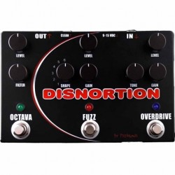 Efectos para Guitarra PIGTRONIX PEDAL EFECTO PIGTRONIX DISNORTION MOD. OFO  8303313 - Envío Gratuito