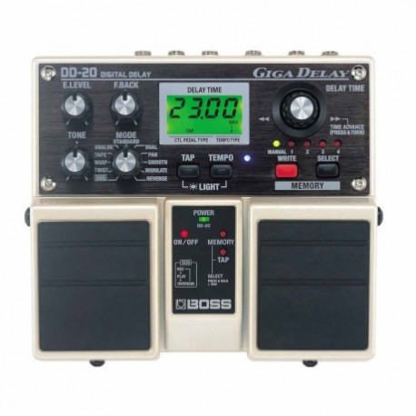 Efectos para Guitarra BOSS PEDAL DOB. EFECTO GIGA DELAY MOD. DD-20  8303097 - Envío Gratuito